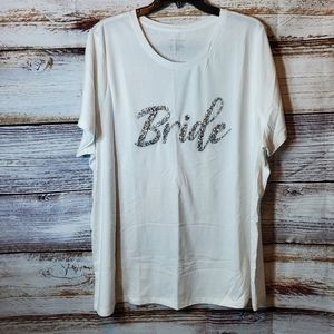 NWOT Lane Bryant Bride Tshirt